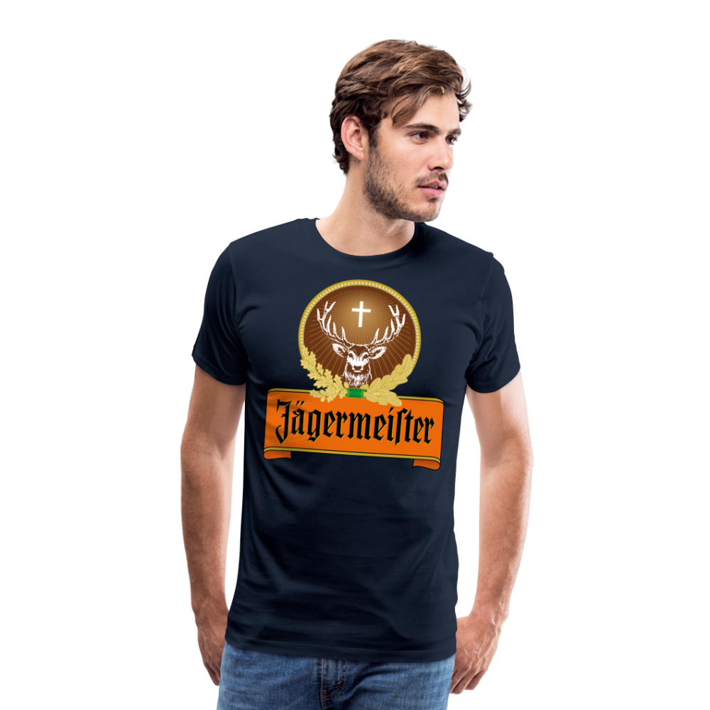 Herren Fashion T-Shirt Rundhals,100 % Baumwolle Sommer Streetwear Tank Top Shirt - Navy