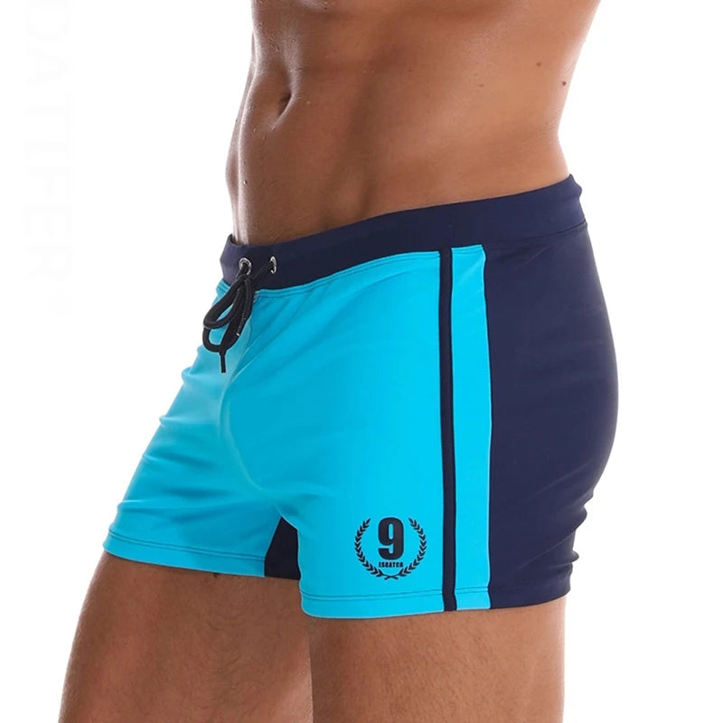 Herren Badehose Badeshort Kurze Hose Shorts Schwimmhose 100% Polyester NEU