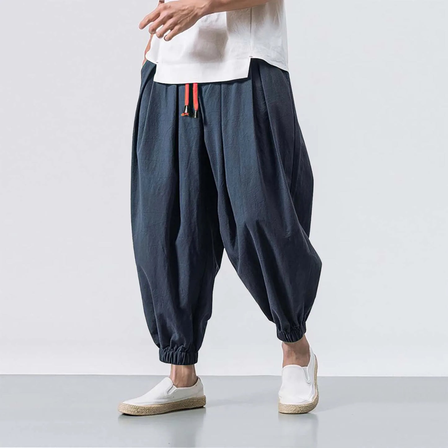 Männer Hose Haremshosen Pumphosen Pluderhosen Hosenrock Herrenrock Kilt Jogger