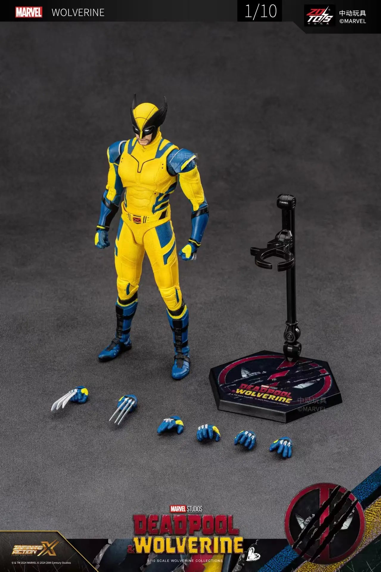 Deadpool & Wolverine Action Figur 19CM Model Spielzeug Figuren Sammlerstück