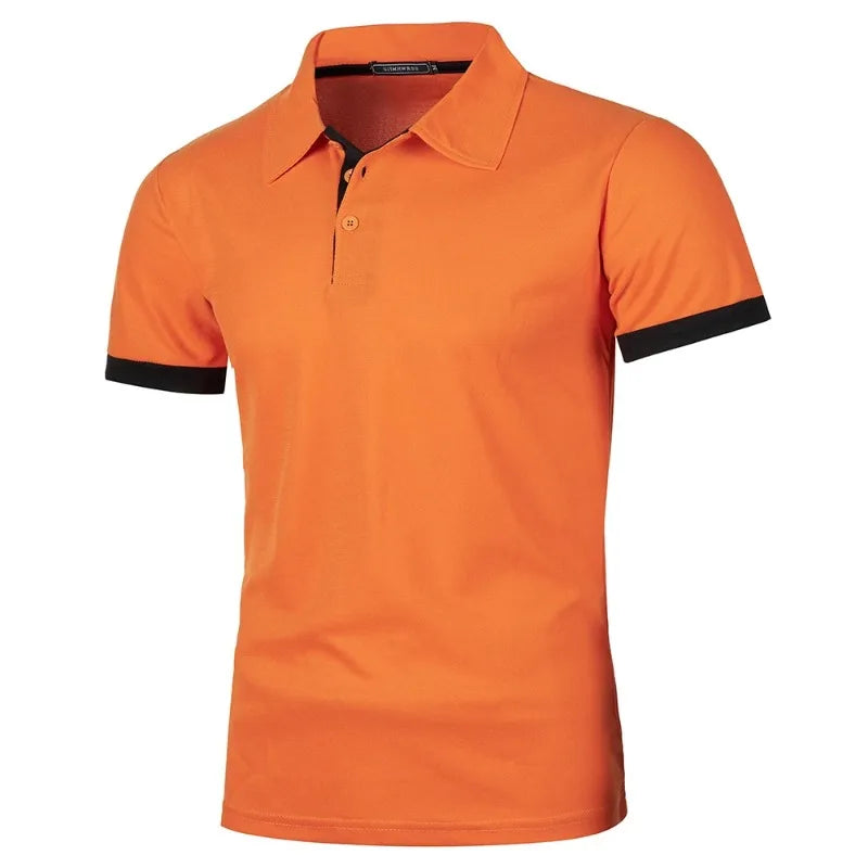 Herren Poloshirt POLO Shirt T-Shirt Kurzarm Zipper Hemd Fashion Polohemd Top NEU