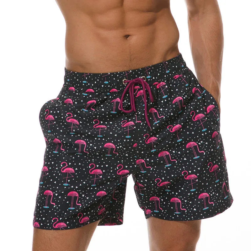 Herren Badehose Badeshort Kurze Hose Shorts Schwimmhose 100% Polyester NEU