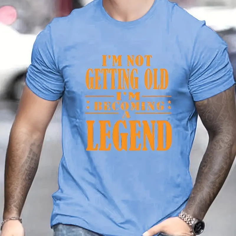Männer T-Shirt Legend Herrenmode Shirts Hemd Streetwear 100% Baumwolle Tank Top
