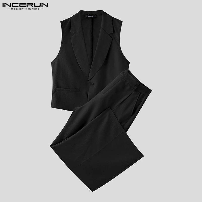 2 Tlg Set Männer Hose Weste Haremshosen Pumphosen Pluderhosen Hosenrock Herren