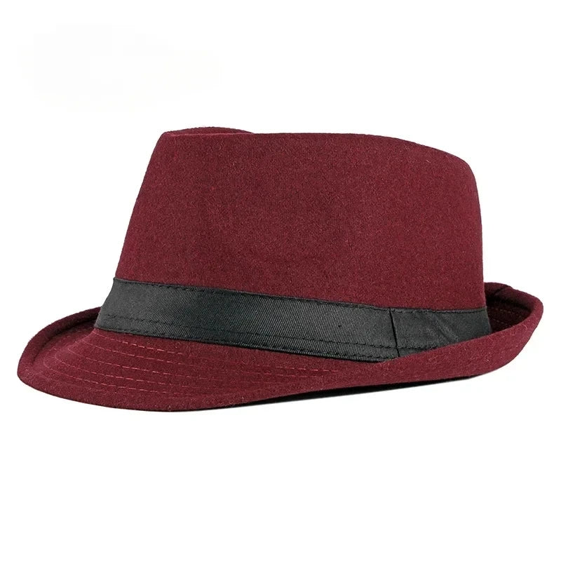 Cappello in Feltro Uomo Donna Panama Sombrero Taglia: 56/58 Jazz