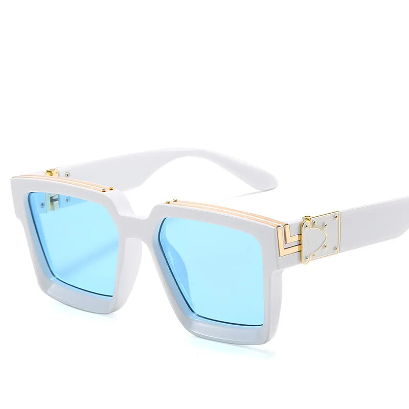 Damen Sonnenbrille Luxus Modische Herren Brille Vintage Pilotenbrille UV400