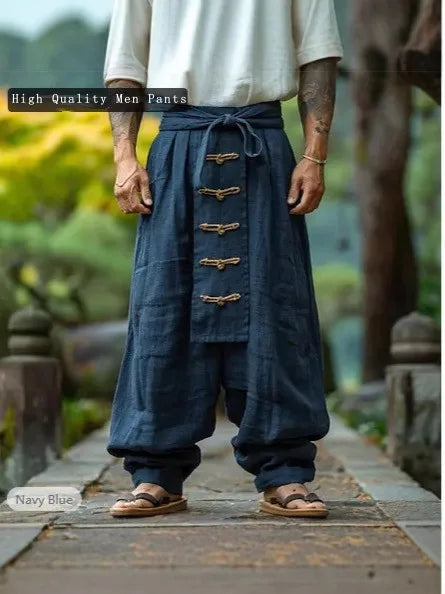 Männer Hose Haremshosen Pumphosen Pluderhosen Hosenrock Herrenrock Kilt Jogger