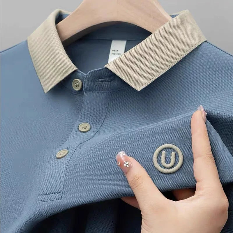 Herren Poloshirt POLO Shirt T-Shirt Kurzarm Zipper Hemd Fashion Polohemd Top NEU