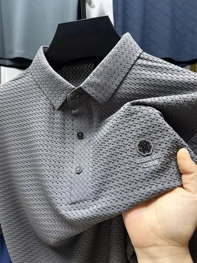 Herren Poloshirt POLO Shirt T-Shirt Kurzarm Zipper Hemd Fashion Polohemd Top NEU