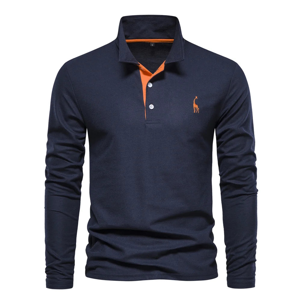 Herren Pullover Sweatshirt Troyer Pulli Sweater Poloshirt Langarmpulli Polohemd