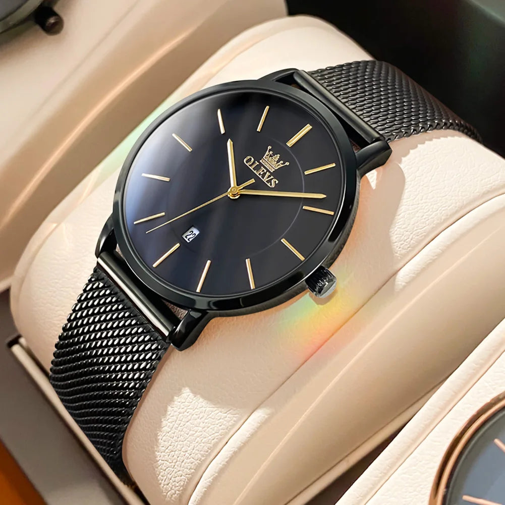 Orologio da Polso Donna Quarzo Quadrante Acciaio Inossidabile Classico Elegante