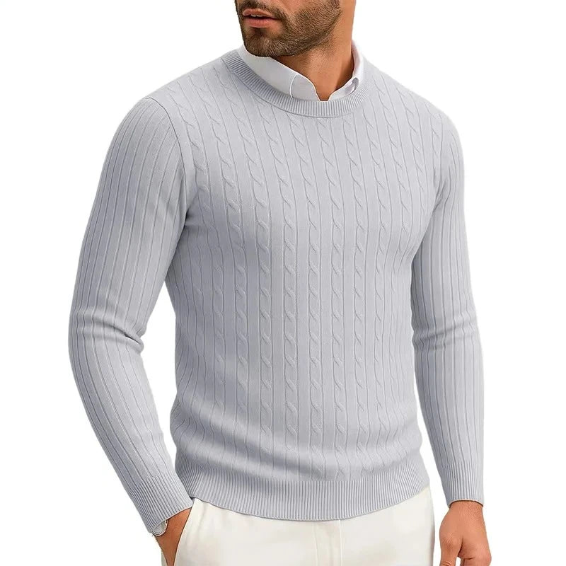 Herren Pullover Sweatshirt Leichter Pulli Sweater Shirt Langarmshirts