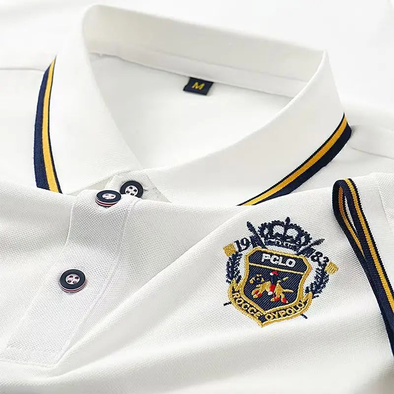 Herren Poloshirt POLO Shirt T-Shirt Kurzarm Zipper Hemd Fashion Polohemd NEU