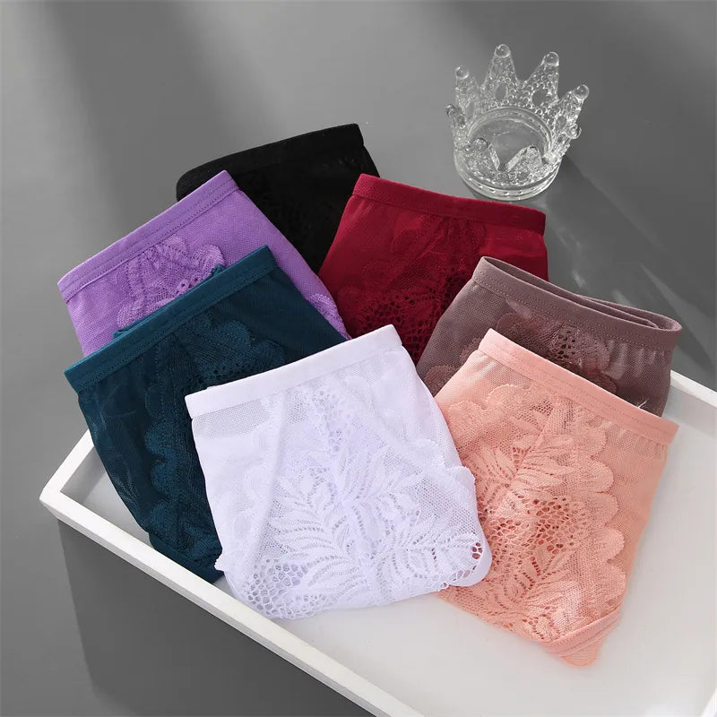 3Stk/set Frauen Spitze Tanga G-String Höschen Sexy Schlüpfer Slip Dessous Unterwäsche
