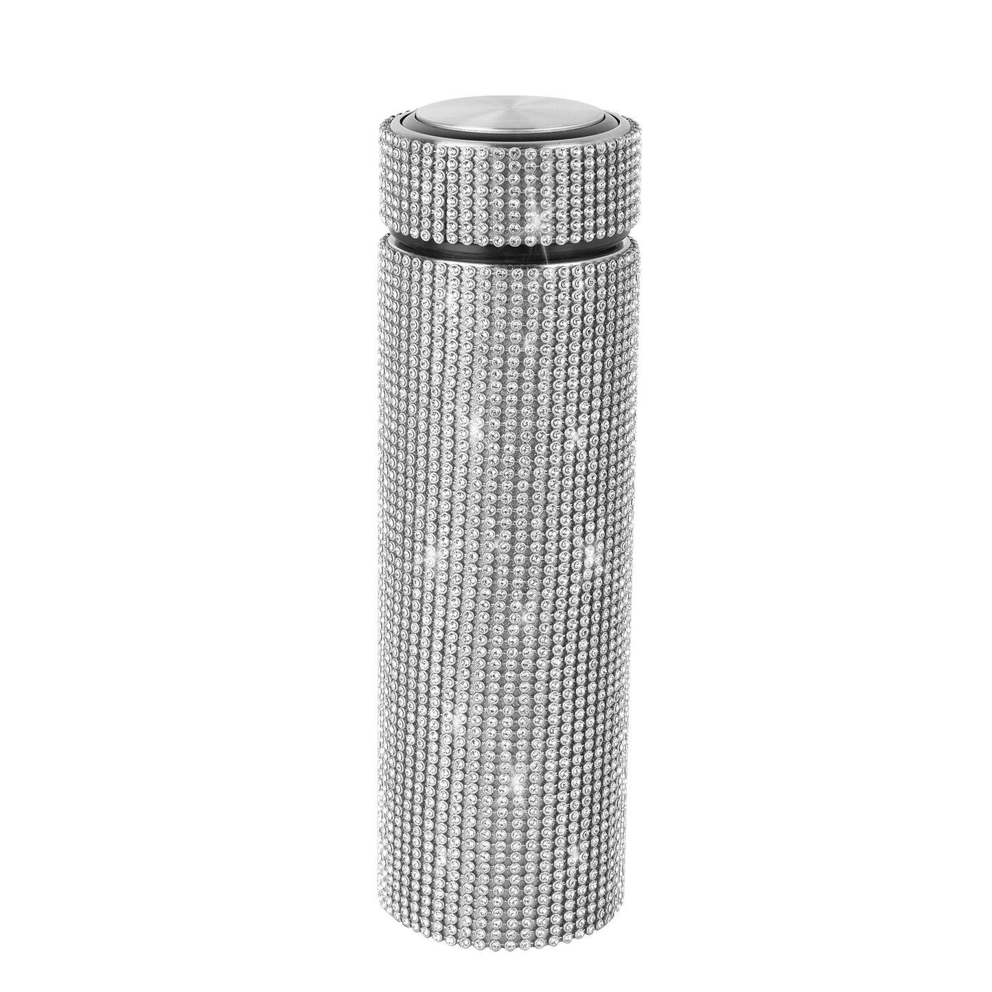 Thermosflasche Edelstahl Isolierflasche Trinkflasche Strass Sportflasche 500ml