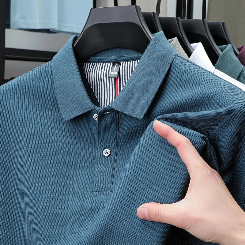 Herren Poloshirt POLO Shirt T-Shirt Kurzarm Zipper Hemd Fashion Polohemd Top NEU