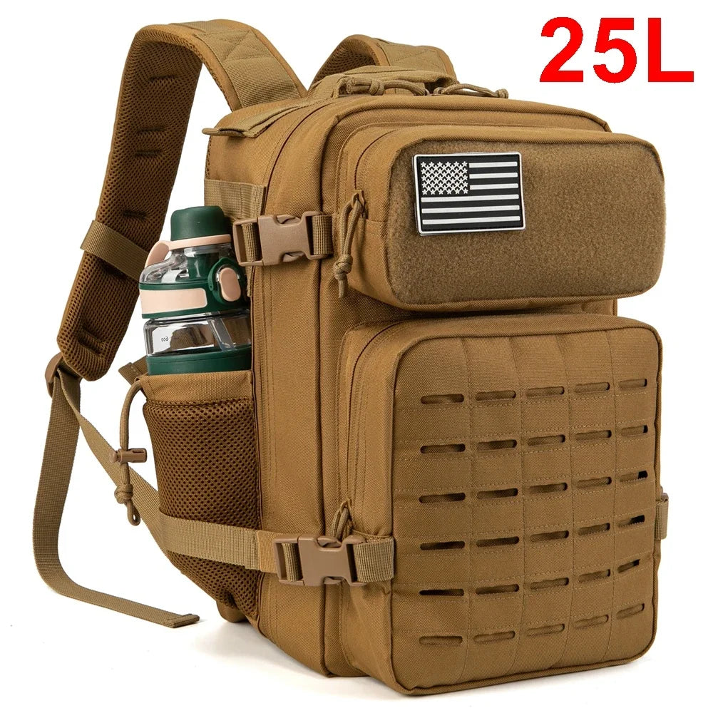 Taktischer Rucksack Laptoptasche RollTop Herren 36-55L Laptop Tasche Damen