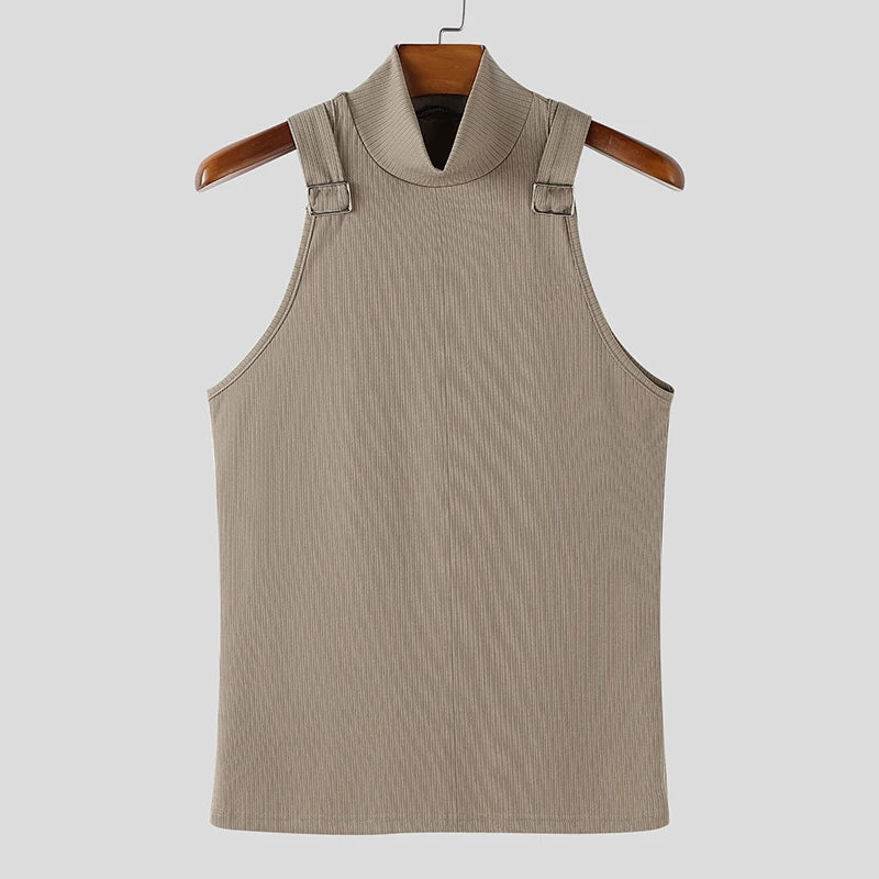Herren Oberteil Ärmellos Tank Top Sexy Shirt Clubwear Muskel T-Shirt Unterhemd