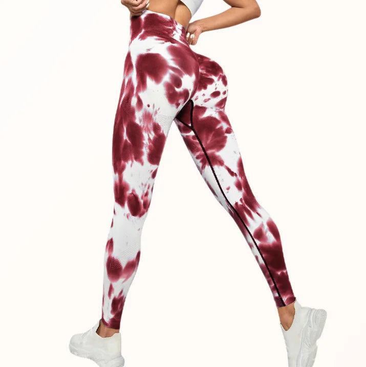 Yoga Leggings Push Up Damen Sport Hose Fitness Gym Stretch Leggins Jogginghose