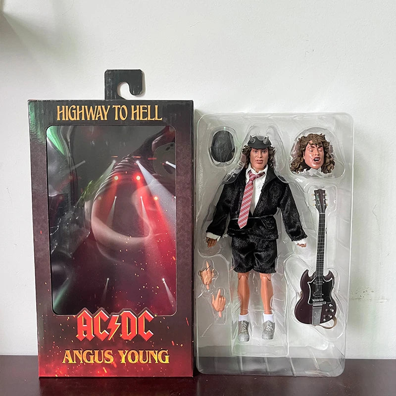 Highway To Hell Action Figur 18CM Model Spielzeug Figuren Bon Scott Sammlerstück