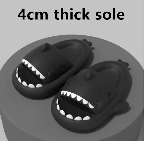 Shark Slippers Badelatschen Frauen Hausschuhe Anti-Rutsch Flip Flops Sandalen