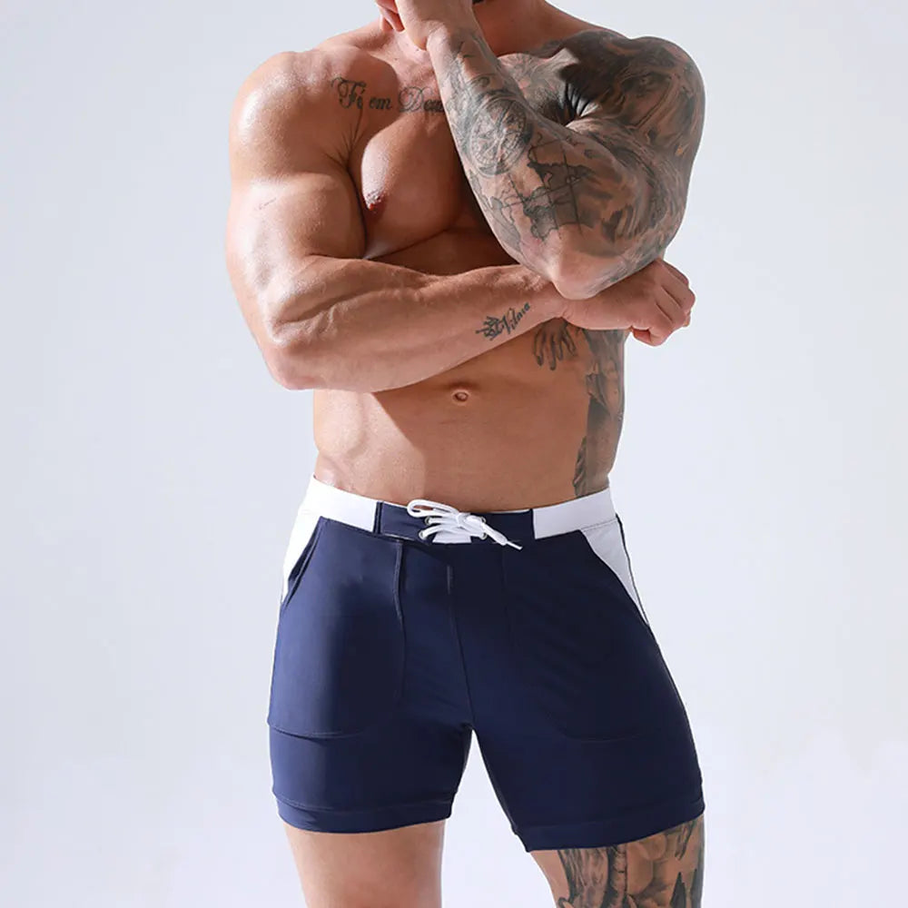 Costume Mare Uomo Pantaloncini corti Boxer Shorts Bagno Slip Interno Piscina