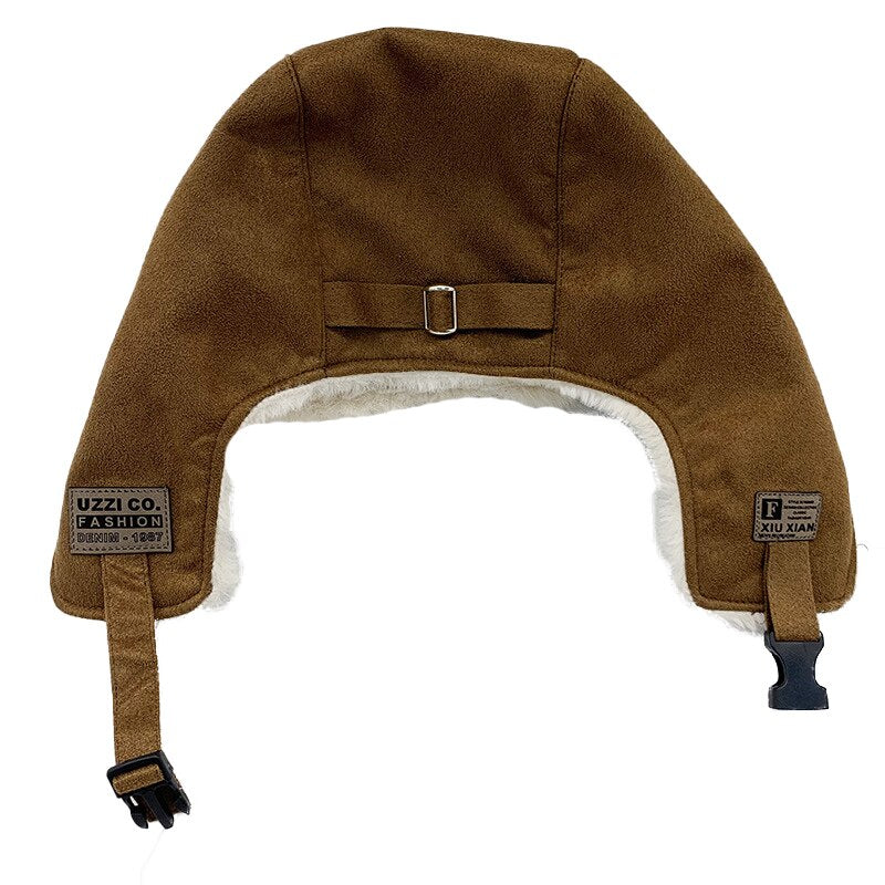 Fliegermütze Wintermütze Fellmütze Schapka Uschanka Pilotenmütze Mütze