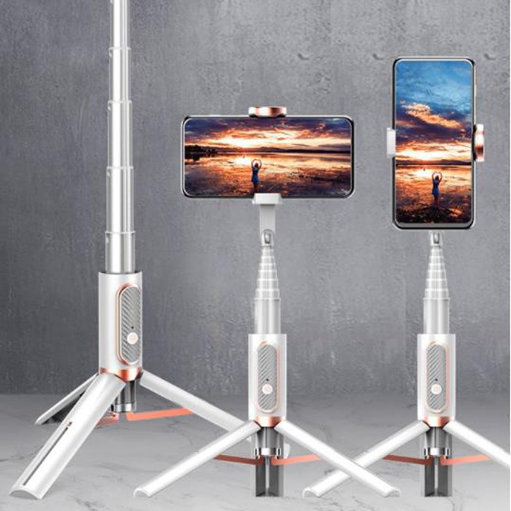 3 in 1 Mini Selfie Stick Wireless Bluetooth faltbares Mini-Stativ mit Fülllicht-Shutter-Fernbedienung