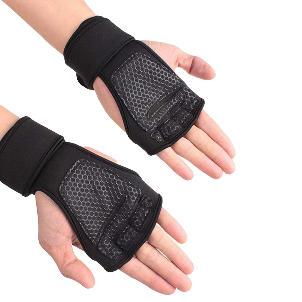 Trainingshandschuhe Leder Fitnesshandschuhe Sport Handschuhe Gym Fitness Herren