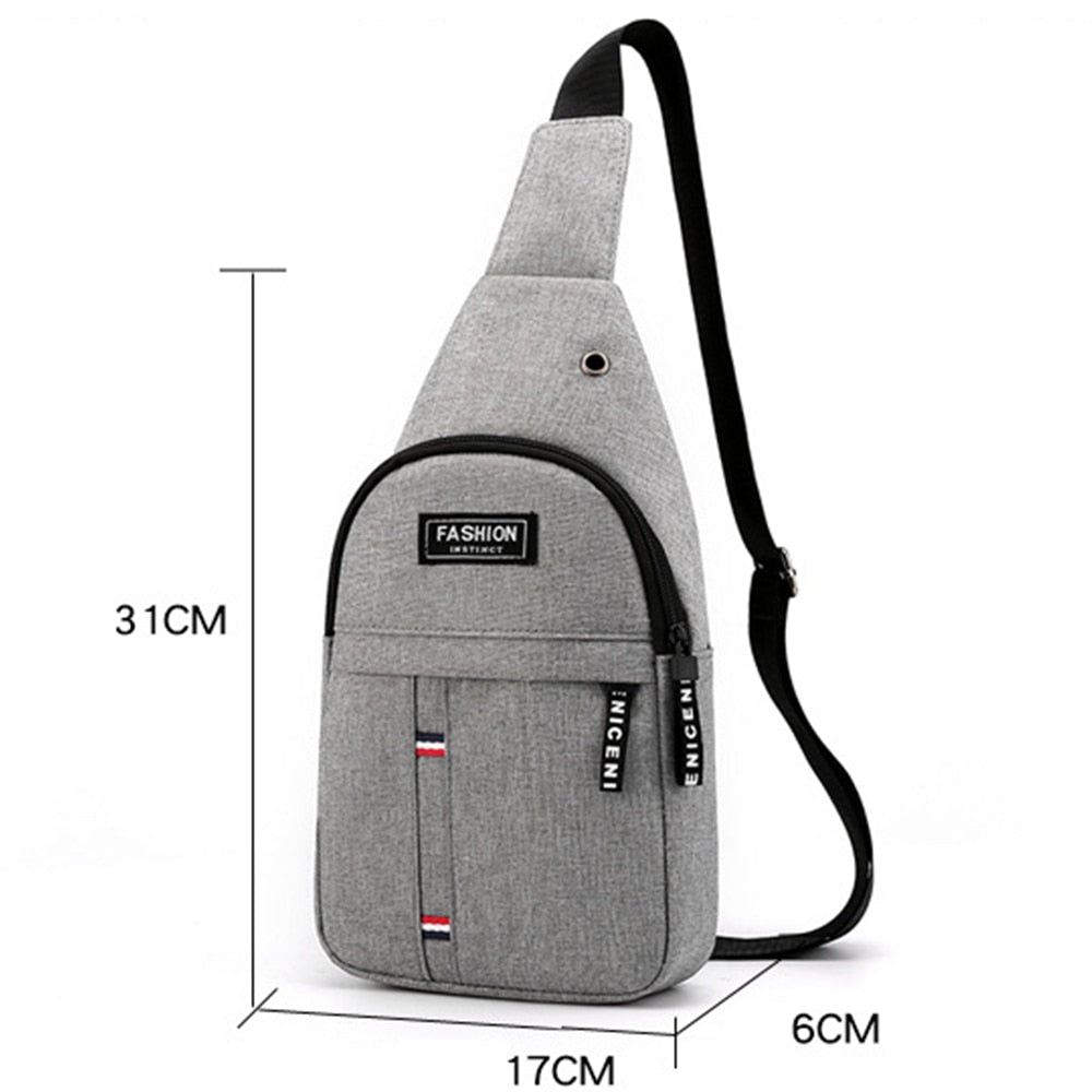 Herren Brusttasche CROSSOVER BAUCHTASCHE HÜFTTASCHE UMHÄNGETASCHE BODYBAG