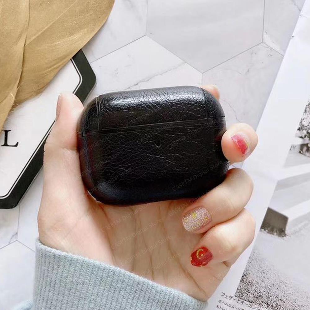 PU-Leder Schutzhülle Apple AirPods 3 Pro Hülle Case Headphones Cover Kopfhörer Kingxbar