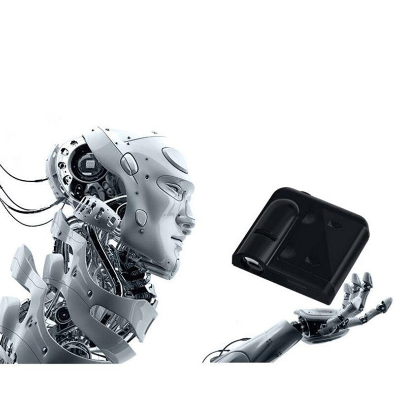 1X Kabelloses Autotürlicht LED-Auto Automarken logo Projektor-Logo