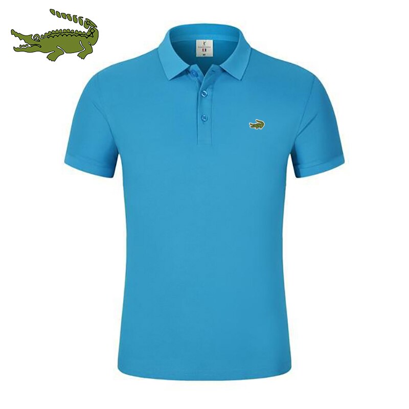 Herren Poloshirt Kontrast Kragen Polo Kurzarm Slim Fit Hemd Polohemd T-Shirt NEU