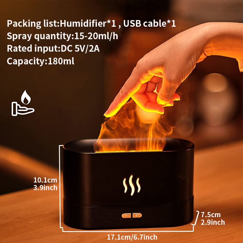 9 Farbe LED Licht Ultraschall Luftbefeuchter Aroma Diffuser Diffusor Humidifier