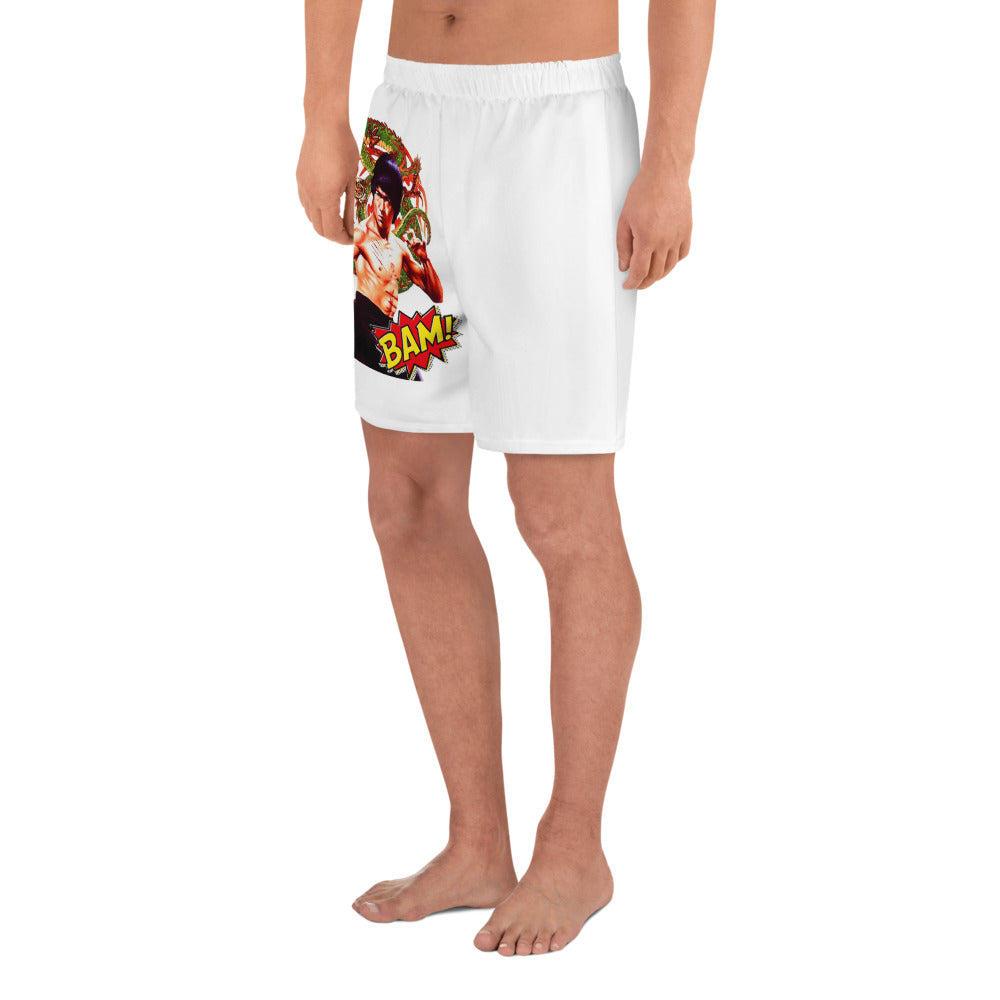 Lange Allover-Sport-Shorts für Herren Bruce Lee