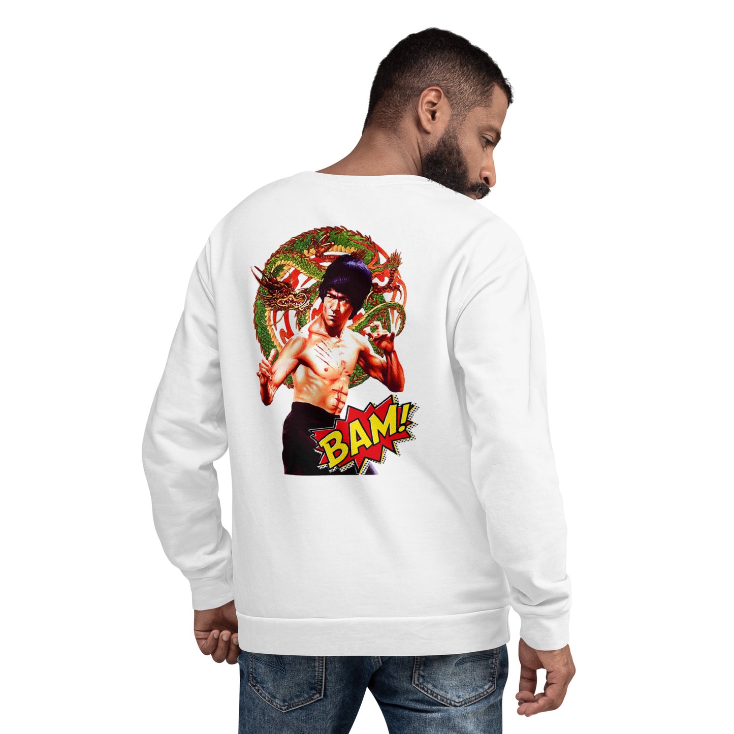 Unisex-Pullover Bruce Lee