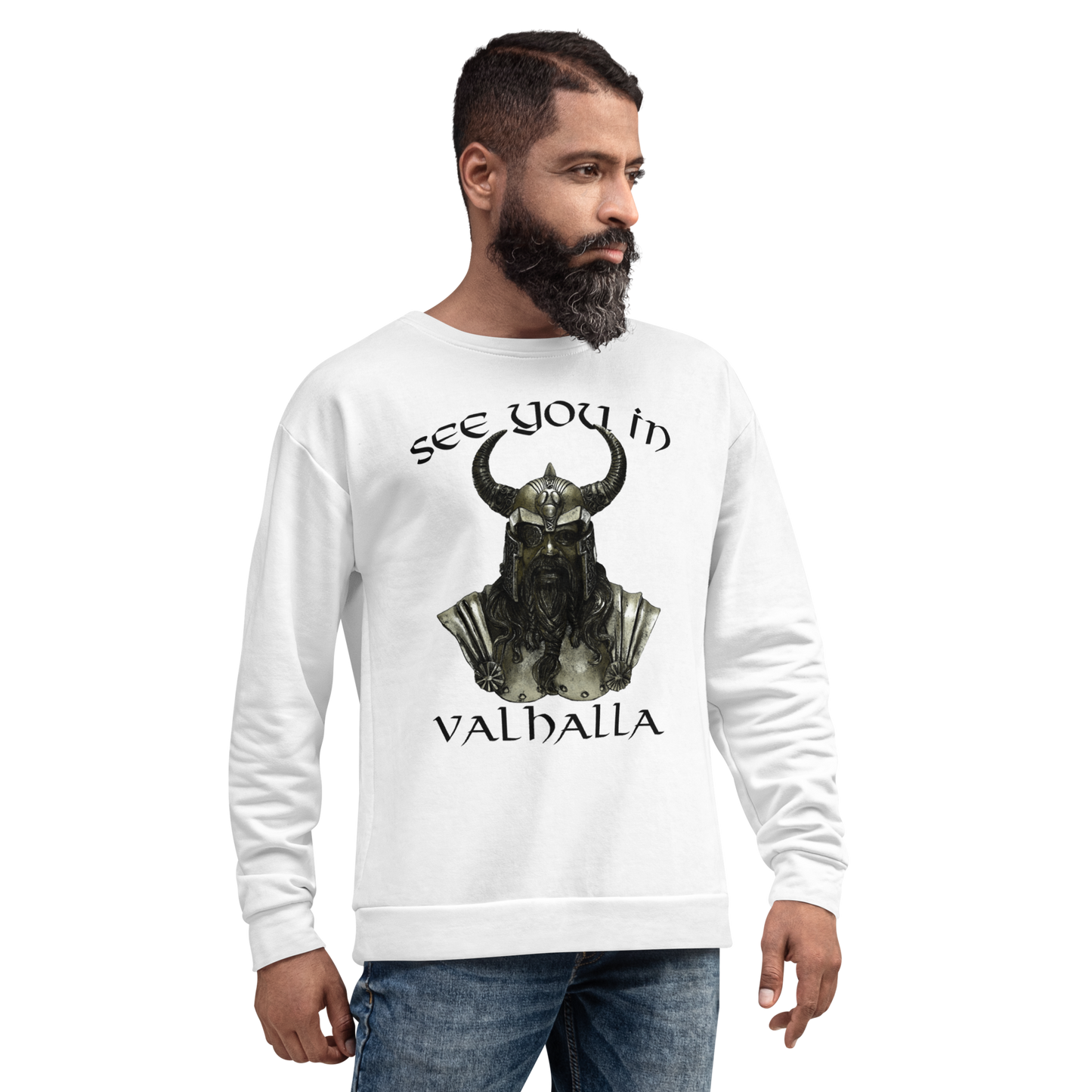 Unisex-Pullover See you in Valhalla