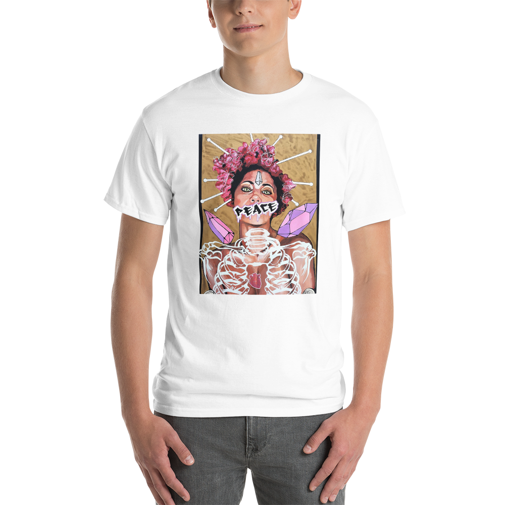 Kurzärmeliges T-Shirt Peace