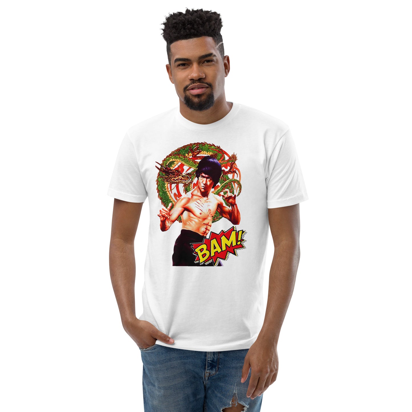 Kurzärmeliges T-Shirt Bruce Lee