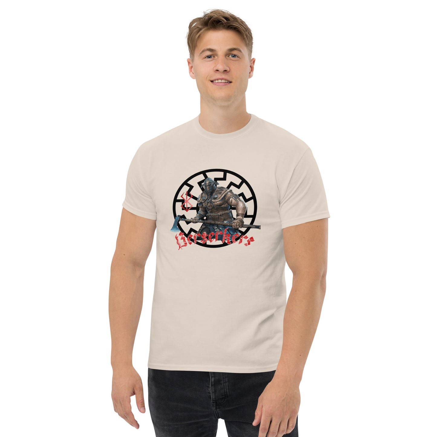 Robustes Stoff-T-Shirt für Herren Berserkers