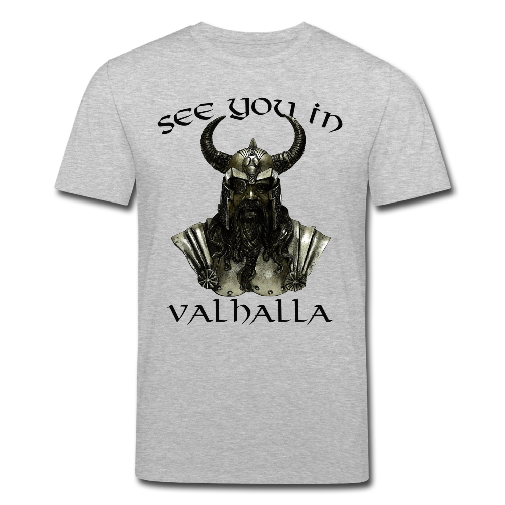 Männer Bio-T-Shirt von Stanley & Stella Odin Valhalla - Grau meliert
