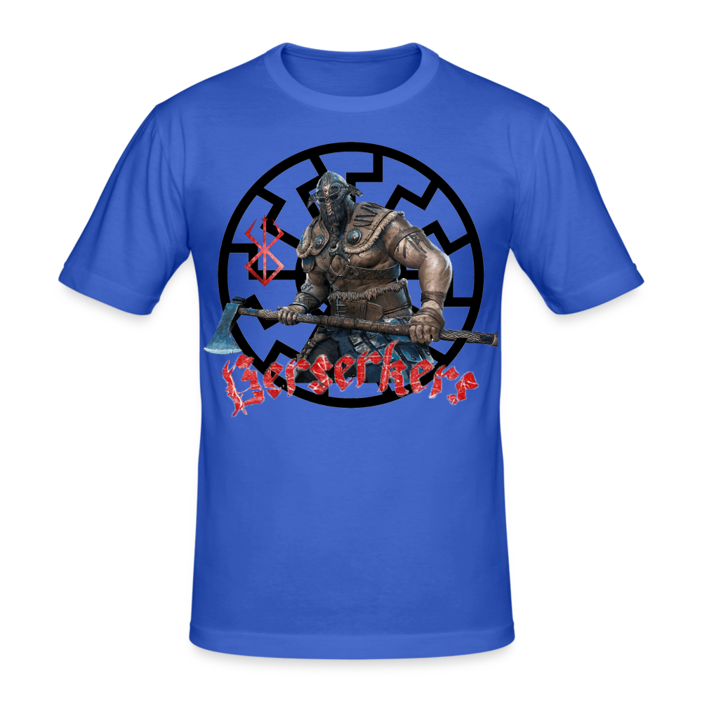 Männer Gildan Heavy Kurzarm T-Shirt Streetwear Berserkers - Königsblau