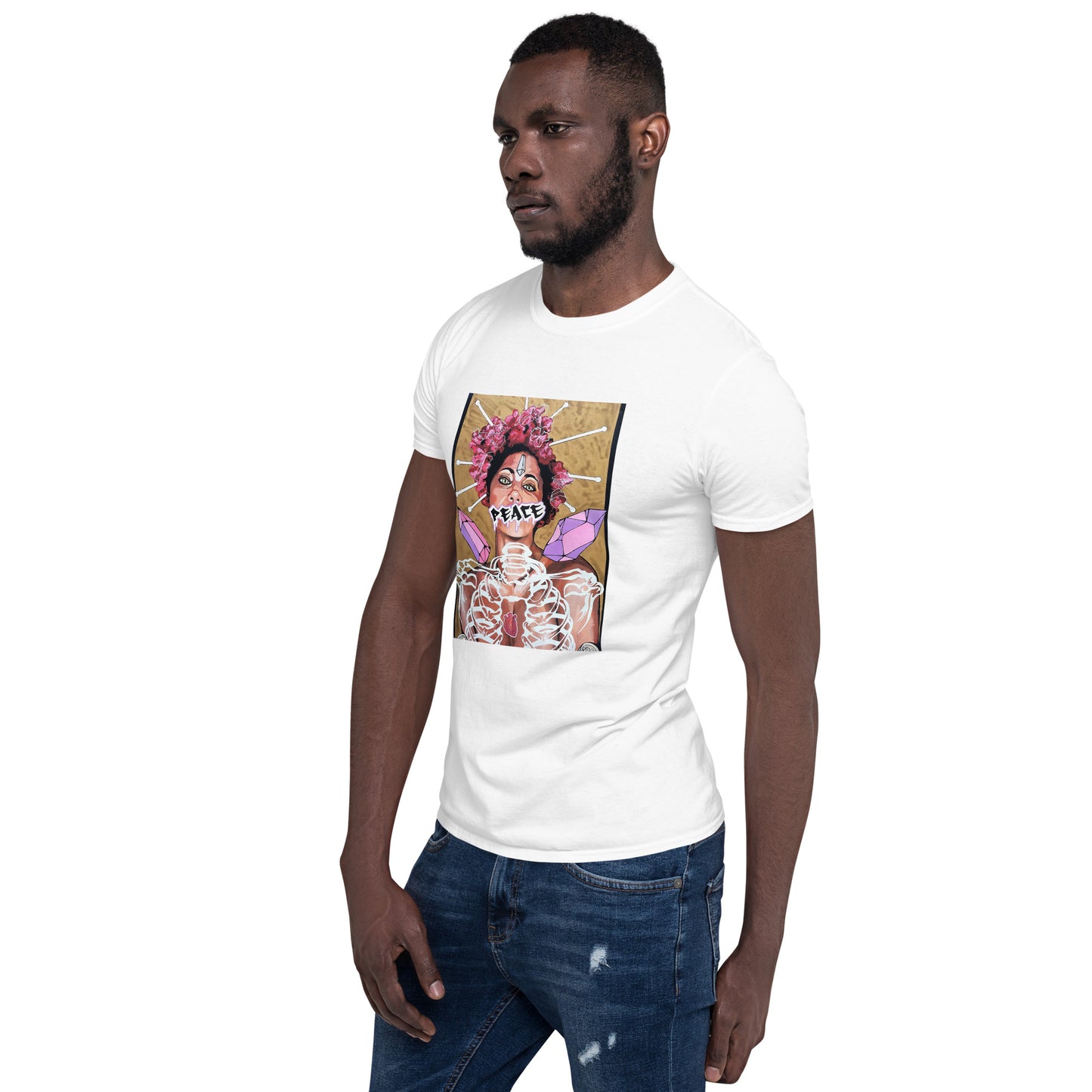 Kurzärmeliges Unisex-T-Shirt