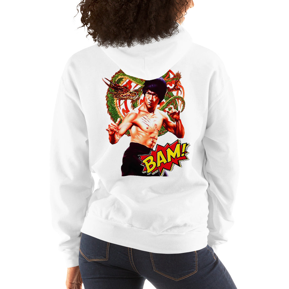 Unisex-Kapuzenpullover Bruce Lee
