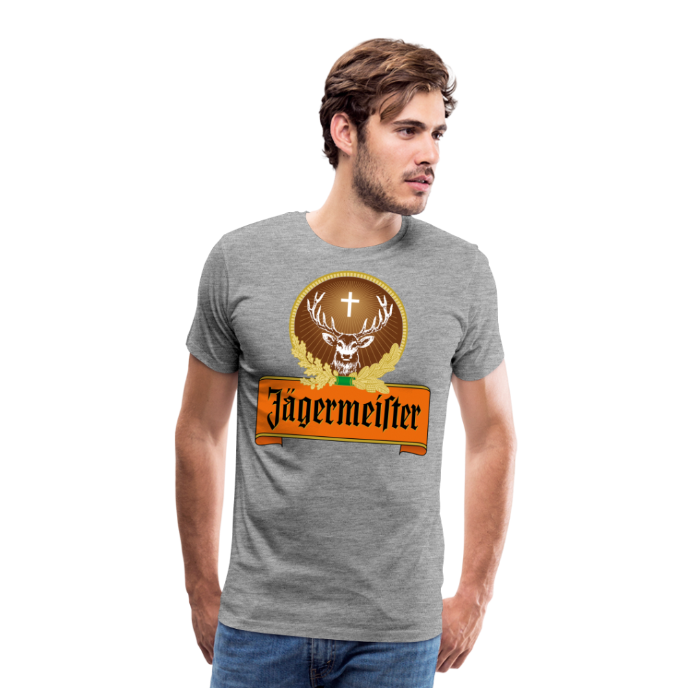 Herren Fashion T-Shirt Rundhals,100 % Baumwolle Sommer Streetwear Tank Top Shirt - Grau meliert