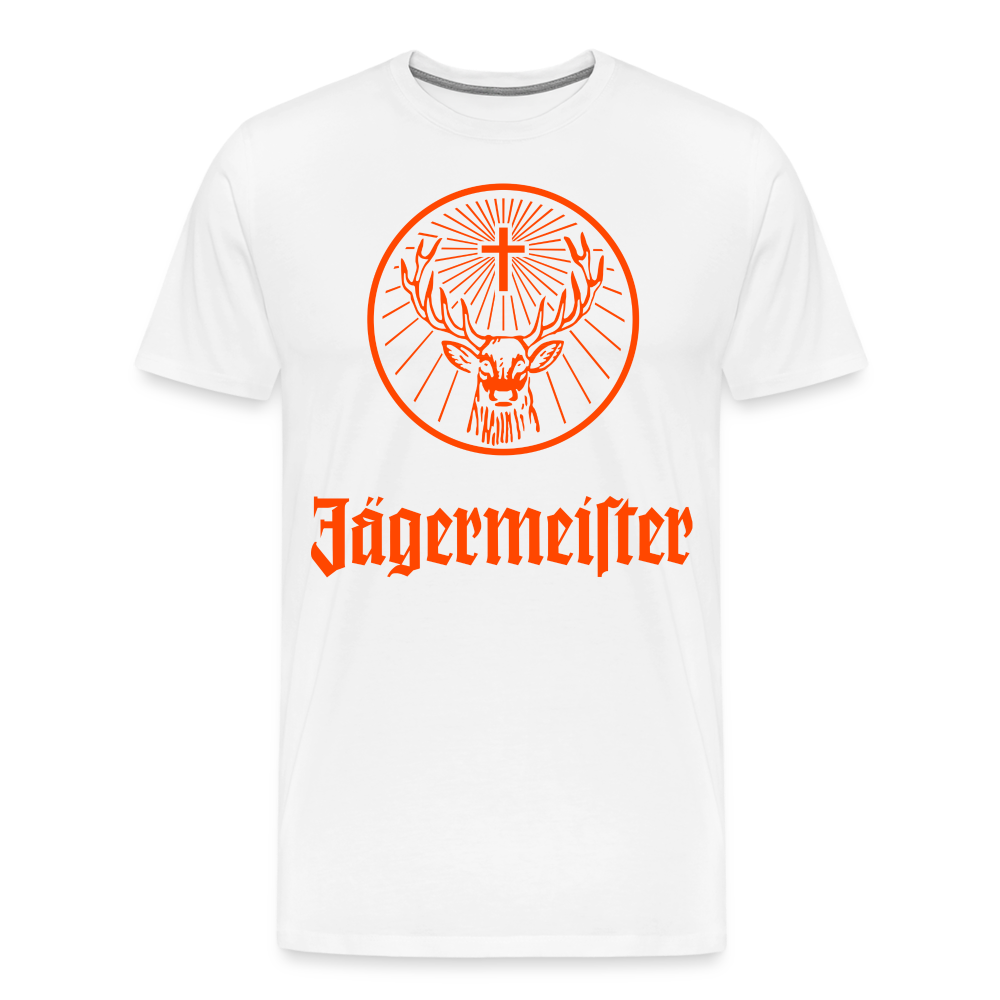 Herren Fashion T-Shirt Rundhals 100 % Baumwolle Sommer Streetwear Tank Top Shirt - Weiß