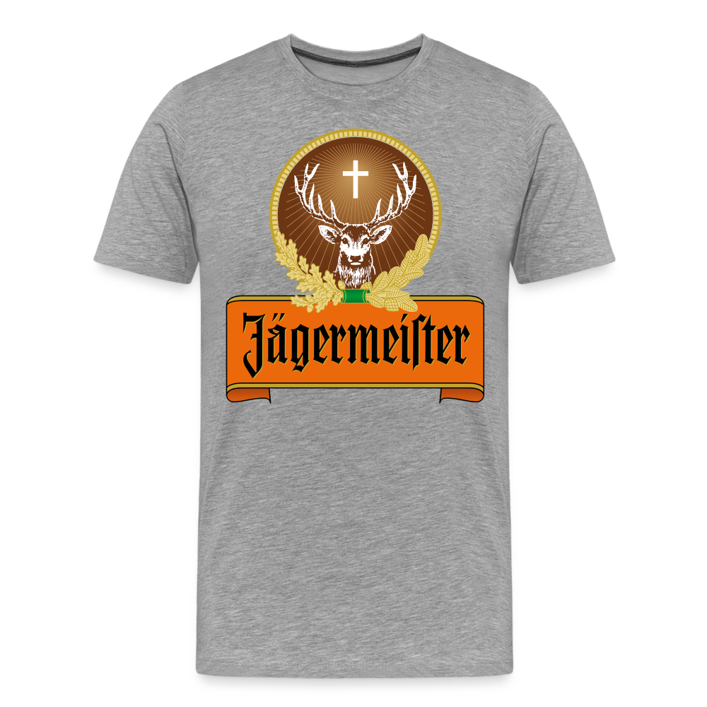Herren Fashion T-Shirt Rundhals,100 % Baumwolle Sommer Streetwear Tank Top Shirt - Grau meliert