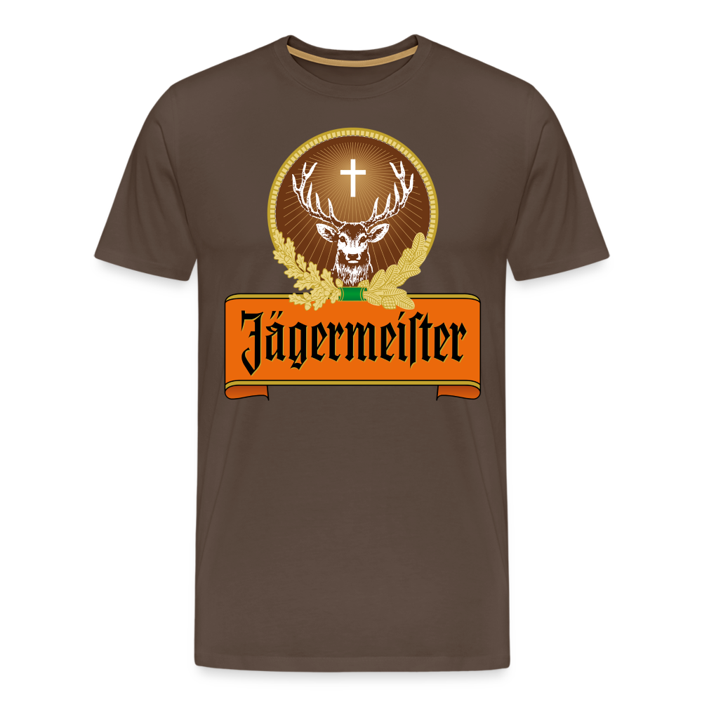 Herren Fashion T-Shirt Rundhals,100 % Baumwolle Sommer Streetwear Tank Top Shirt - Edelbraun