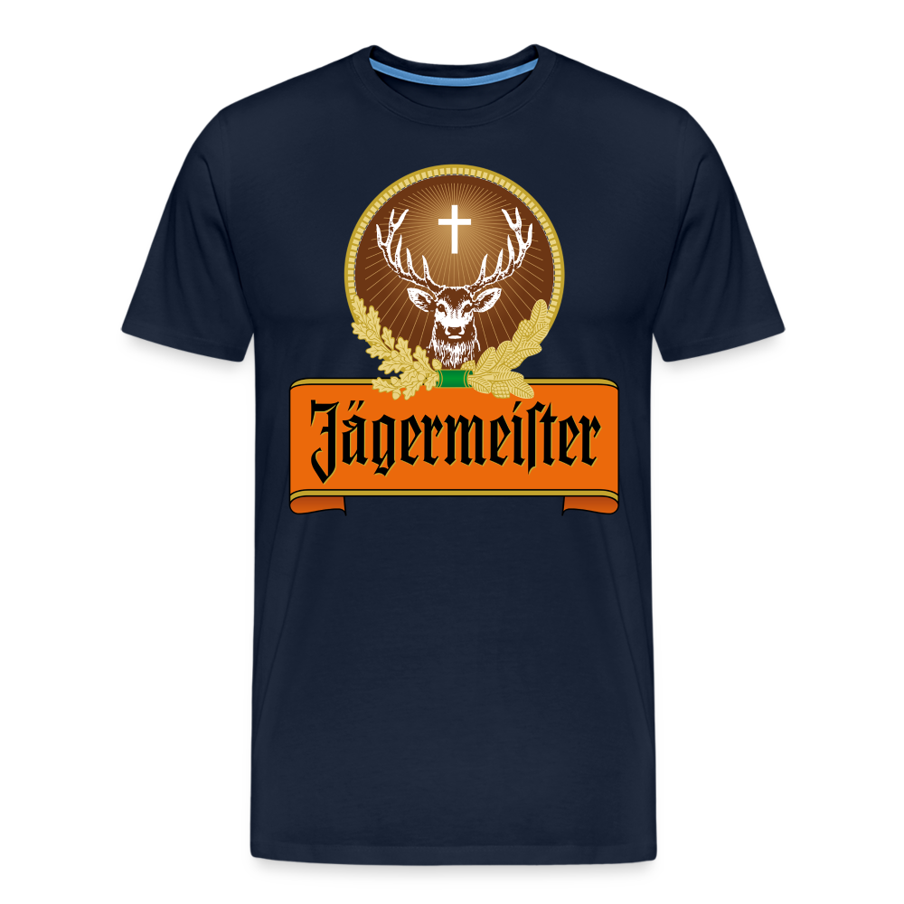 Herren Fashion T-Shirt Rundhals,100 % Baumwolle Sommer Streetwear Tank Top Shirt - Navy