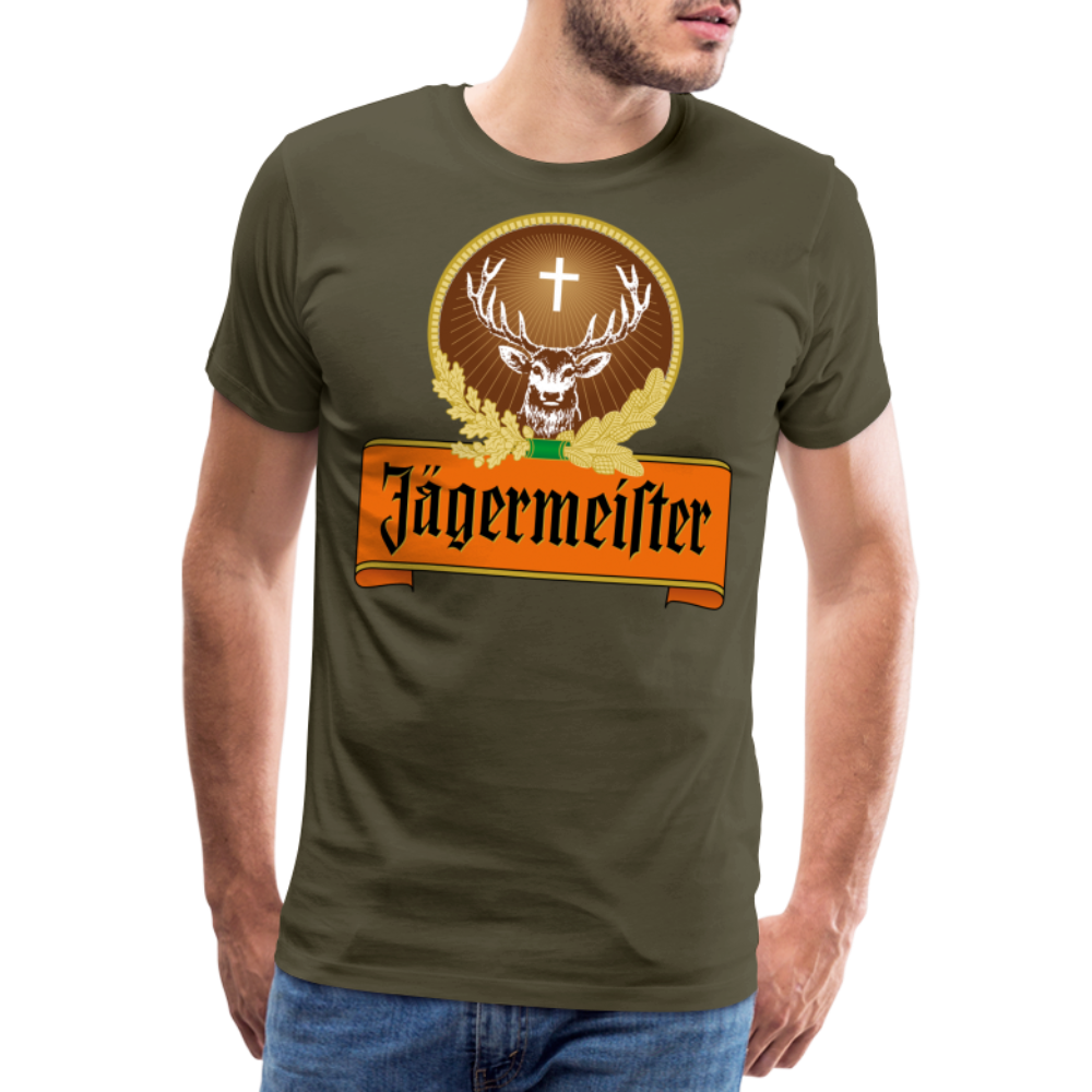 Herren Fashion T-Shirt Rundhals,100 % Baumwolle Sommer Streetwear Tank Top Shirt - Khaki